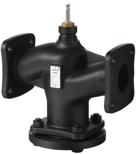 SIEMENS - Zweiwegventil PN10 DN15 kvs=4 Hub=20mm Grauguss geflanscht