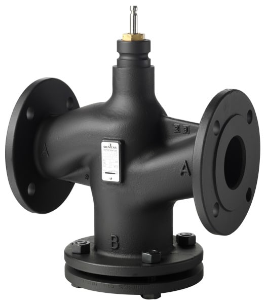 SIEMENS - Zweiwegventil PN25 DN25 kvs=8 Hub=20mm Sphäroguss geflanscht