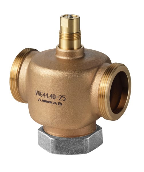 SIEMENS - Zweiwegventil PN16 DN40 kvs=25 Hub=5,5mm Rotguss geschraubt