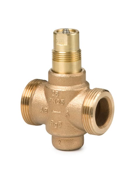 SIEMENS - Fernheiz-Kleinhubventil PN25 DN25 kvs=6,3 Rotg.geschr. Hub=5,5mm