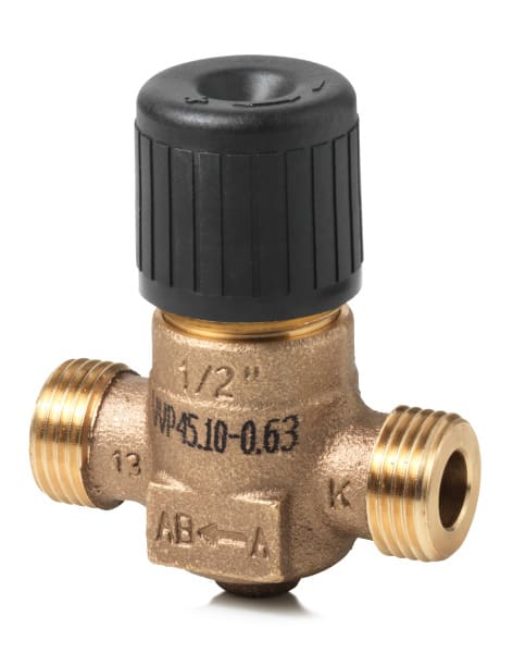 SIEMENS - Zweiwegventil PN16 DN10 kvs=0,63 Hub=5,5mm Rotguss geschraubt