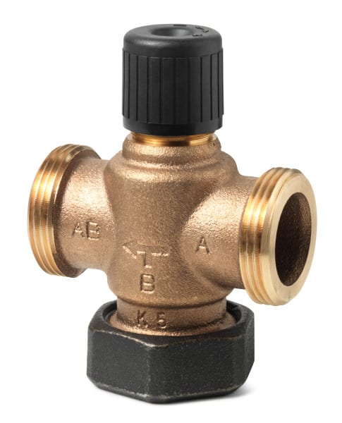 SIEMENS - Zweiwegventil PN16 DN25 kvs=6,3 Hub=5,5mm Rotguss geschraubt