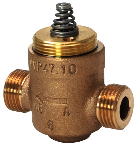 SIEMENS - Zweiwegventil PN16 DN15 kvs=2,5 Hub=2,5mm Rotguss geschraubt