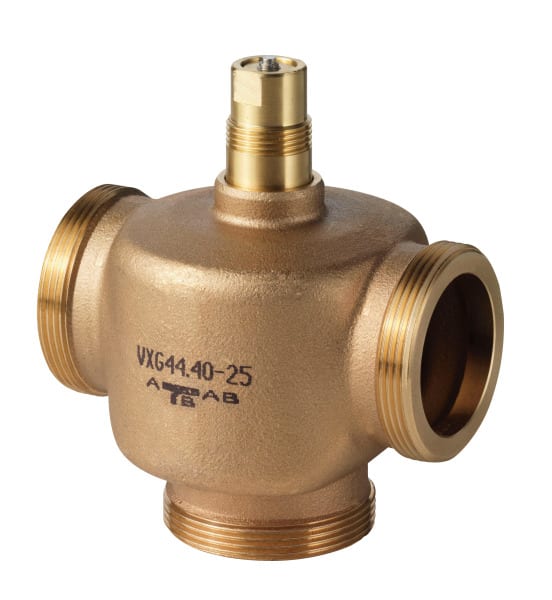 SIEMENS - Dreiwegventil PN16 DN32 kvs=16 Hub=5,5mm Rotguss geschraubt