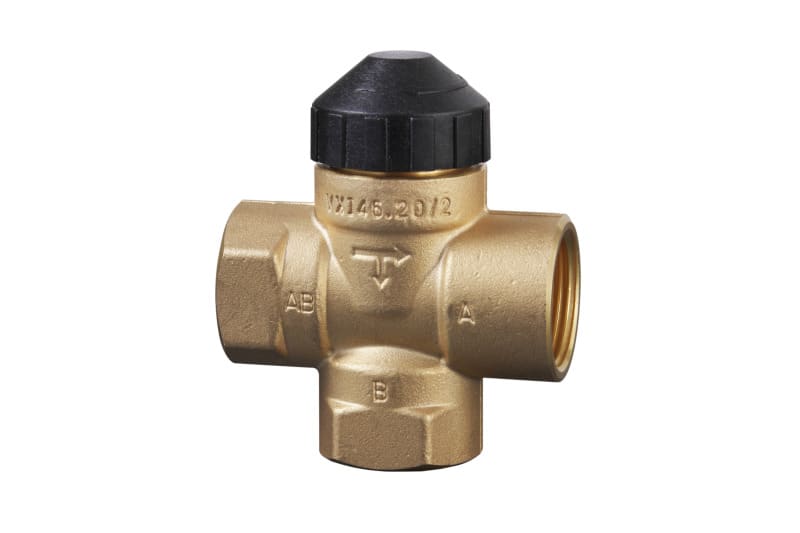 SIEMENS - Dreiwegventil PN16 DN20 kvs=3.5 Hub=2,5mm Messing Innengewinde