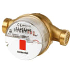 SIEMENS - Mechanischer Warmwasserzähler Q3=2,5m3/h G3/4 90° 110mm AP