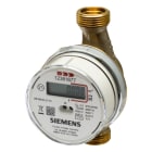 SIEMENS - Mechanischer Warmwasserzähler Q3=2,5m3/h G3/4 90° 80mm AP