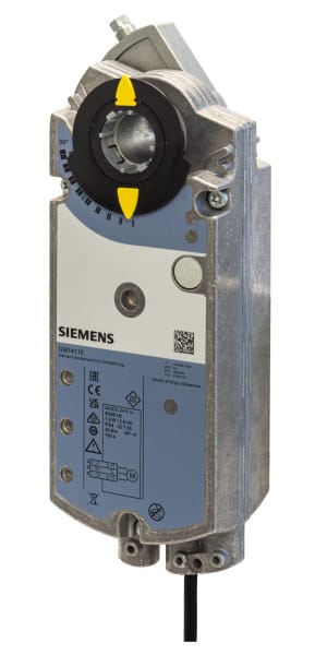 SIEMENS - Luftklappen-Drehantrieb 35 Nm ohne Federrücklauf