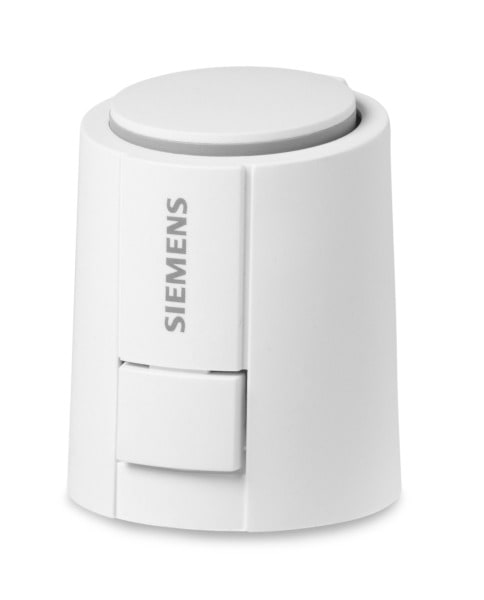 SIEMENS - Ventilstellantr.therm. NC, AC/DC 24V 2-Pkt Hub=4mm, Kabel 1m.,Hilfssch.