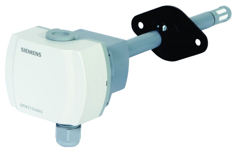 SIEMENS - Kanalfühler Luftqual. CO2 + IAQ + rF +T Modbus