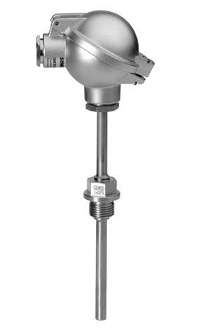 SIEMENS - Tauchtemperaturfühler 4-20mA 0..+200°C 160mm Schutzrohr 1.4571