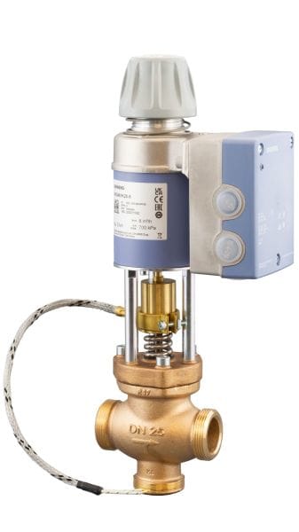 SIEMENS - Magnetventil 3-WEG PN16 DN15 kvs=0,6 Rotuss geschraubt