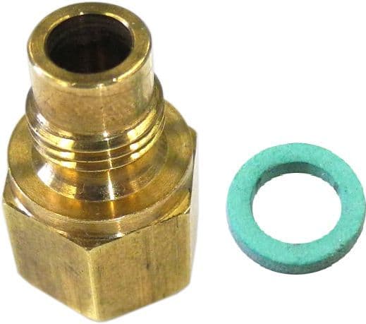 SIEMENS - Kugelhahnadapter 37,5mm Fühler in WFZ.K.. Kugelhahn
