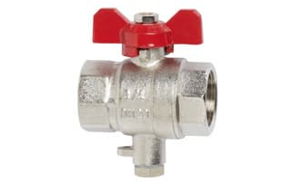 SIEMENS - Kugelhahn IG 1/2'' mit Fühleraufnahme M10x1