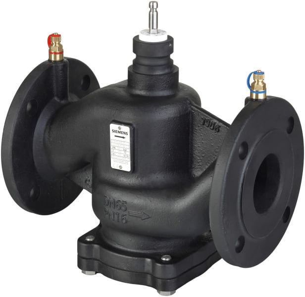 SIEMENS - Kombiventil m.dp.Regler 18-132m³/h,PN16,DN125