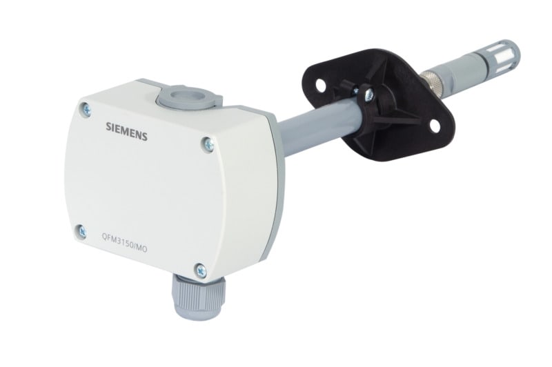 SIEMENS - Kanalfühler T/rF -40.+70°C/0..100%rF HQ Modbus RTU
