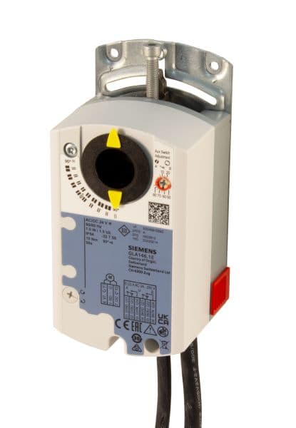 SIEMENS - Drehantrieb 24VAC/24..48VDC 2/3-P 10Nm 90° 2 Hilfsschalter 90s Laufzeit