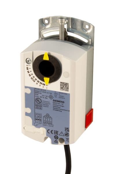SIEMENS - Drehantrieb 24VAC 0/2-10V 5Nm 90° Stellungsgeber 30s Laufzeit