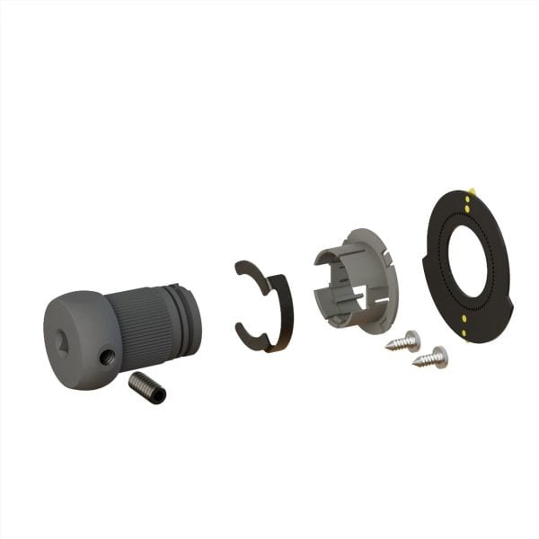 SIEMENS - Achsbefestigung 4-Kant kompl. 8mm für GCA./GBB./GIB.1E