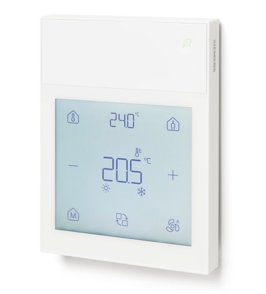SIEMENS - Raumbediengerät, KNX, Temperatur, weiss