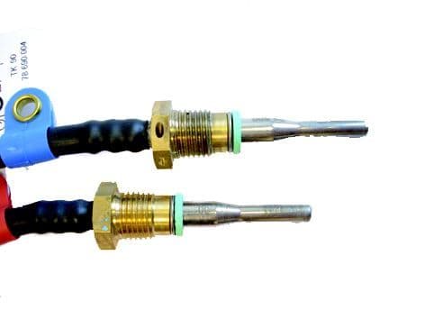 SIEMENS - Temperaturfühlerpaar Pt500 FL:27,5mm, KL:2,5m für UH50 US-Zähler