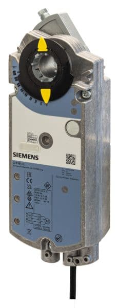 SIEMENS - Drehantrieb 24VAC/DC 0-10V 35Nm 90° 2 Hilfsschalter