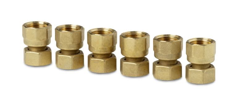 SIEMENS - Messingverschr. PN16 G1/2'' IG zu Rp3/8'' AG 2-er Set
