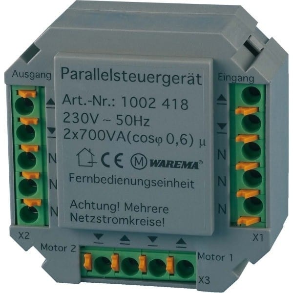 WAREMA - Parallelsteuergerät z. Betrieb mehrerer Sonnenschutzantriebe