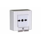 EATON CSA - Nottaster Aufputz IP54 weiß mit transparenter Plexiglasabdeckung