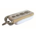 PRASTEL - Mini Funkhandsender 4-Kanal weiß