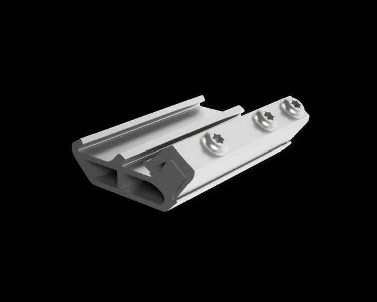 PREFA - PREVARIO Schienenverbinder Länge: 100 mm, VPE 2