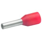KLAUKE - Isolierte Aderendhülsen nach DIN, , 1mm², Rot, Länge 10mm, Cu, verzinnt