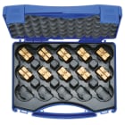 KLAUKE - Presseinsatzset 6 - 150mm² HR 4 im Kunststoffkoffer, 11-teilig, Serie 4