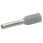KLAUKE - Isolierte Aderendhülsen nach DIN, Farbcode 1, 0,14mm², Grau, Länge 6mm, Cu verz.