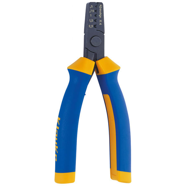 KLAUKE - Presswerkzeug für Aderendhülsen, 0,5 - 2,5mm²
