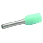 KLAUKE - Isolierte Aderendhülsen nach DIN, Farbcode 1, 0,34mm², Türkis, Länge 8mm, Cu verz.