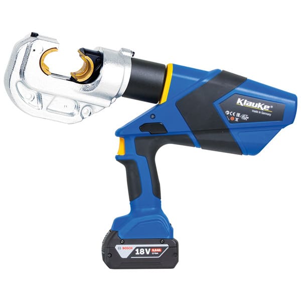 KLAUKE - Presswerkz.,Akkuhydr., Eins.Hk13Er-Rei., Next Gen, 16-400Qmm, Bosch Akku 5 Ah