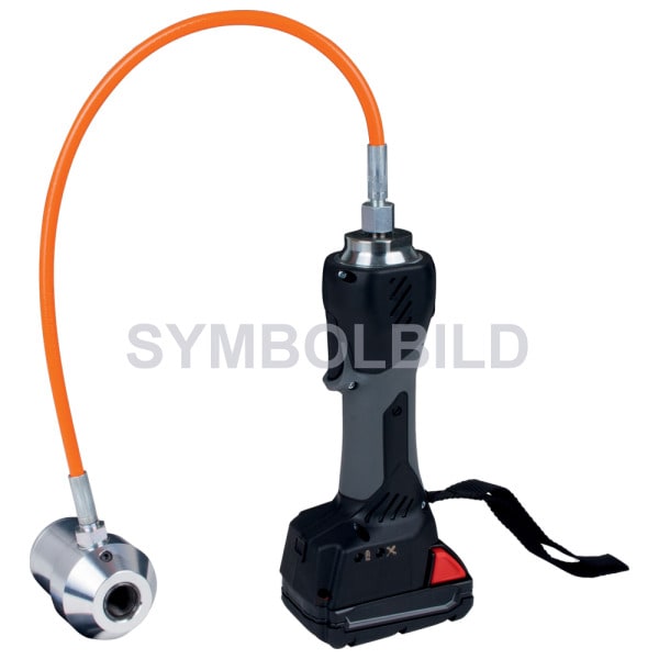 KLAUKE - L-BOXX mit flexibler Akkuhydraulik-Stanze LS50FLEXCFB