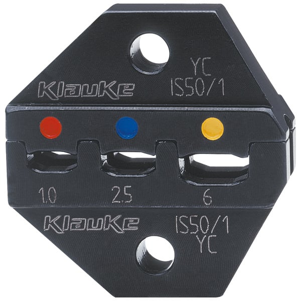 KLAUKE - Presseinsatz IS 50, Doppelpressung, 0,1 - 1mm², Serie 50
