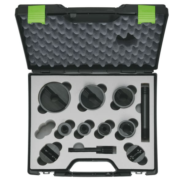 KLAUKE - Spalt-Blechlocher-Set SPEED PUNCH, ISO 16-63