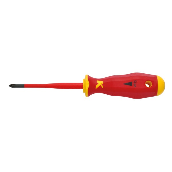 KLAUKE - Schraubendreher PH1, VDE, Slim Line