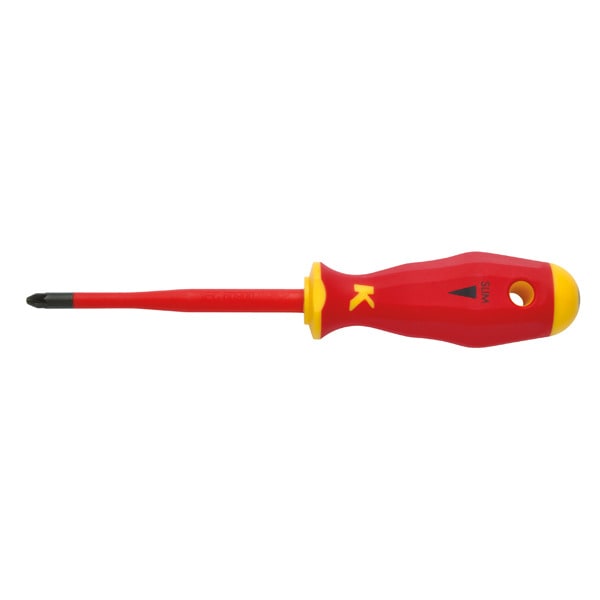 KLAUKE - Schraubendreher PZ2, VDE, Slim Line