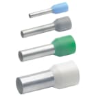 KLAUKE - Isolierte Aderendhülsen nach DIN, Farbcode 2, 0,75mm², Türkis, Länge 8mm, Cu verz.