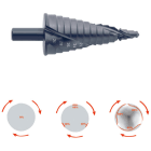 KLAUKE - Stufenbohrer Kwik Stepper™ mit ROTASTOP-Schaft, 6 - 30 mm
