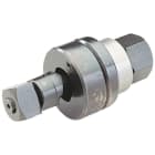 KLAUKE - Doppel-D-Formlocher 23,2 x 20,2 mm