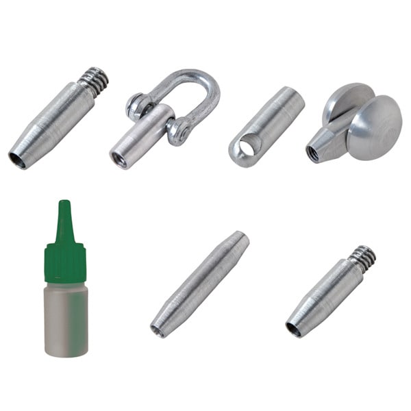 KLAUKE - Notreparatur Set für Glasfaserband d: 6 mm