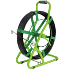 KLAUKE - Glasfaser-Kabeleinzugsystem Smart Butler mit Stahlhaspelkorb d: 550 mm, 60 m