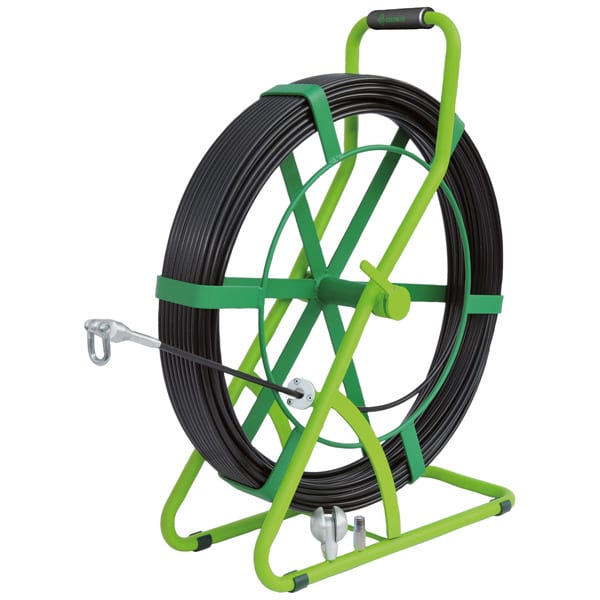 KLAUKE - Glasfaser-Kabeleinzugsystem Smart Butler mit Stahlhaspelkorb d: 660 mm, 120 m