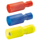 KLAUKE - Rundstecker, d: 4 mm, 0,5-1mm², vollisoliert, CuSnZn verzinnt