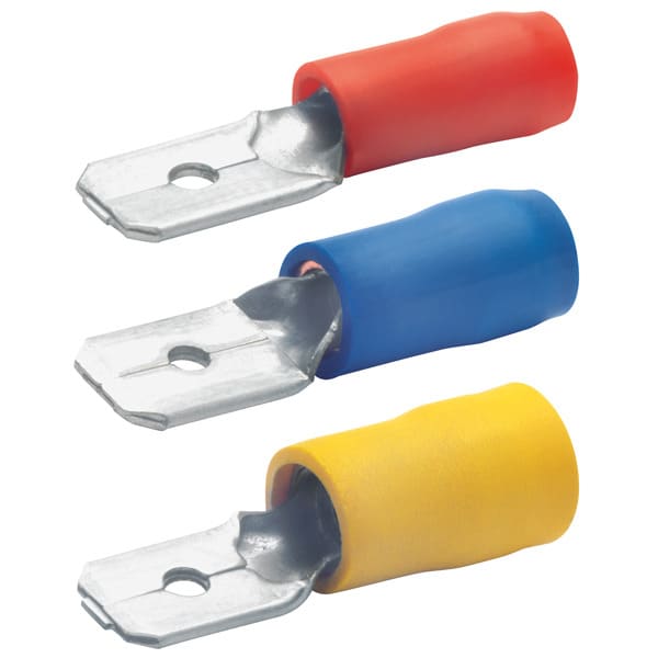 KLAUKE - Flachstecker isoliert, 4,8x0,5 mm, 0,5-1mm²